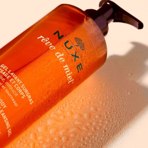 Nuxe Rêve de miel gel lavant surgras nettoyant 750ml