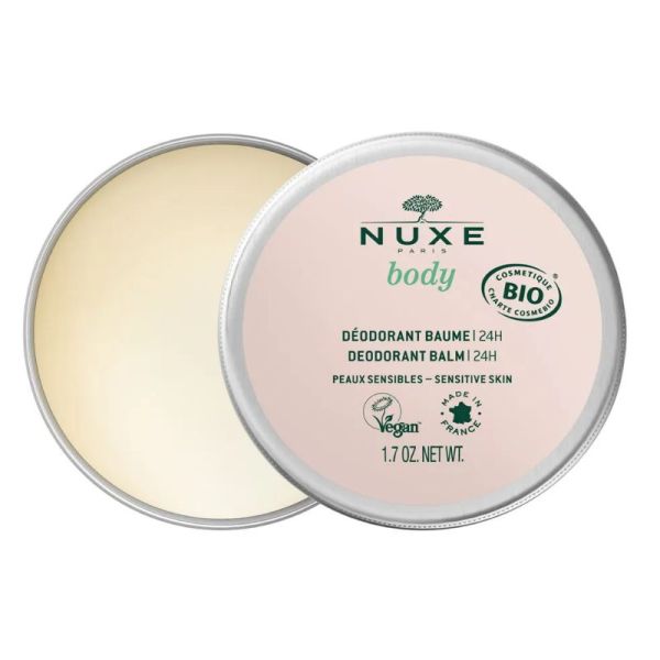 Nuxe Body Déodorant Baume Bio 24H 50g