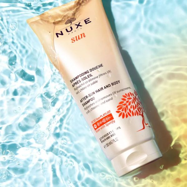 Nuxe Sun shampoing douche après-soleil corps et cheveux 750ml