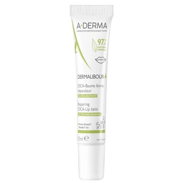 Dermalibour+ Cica-baume lèvres 15ml