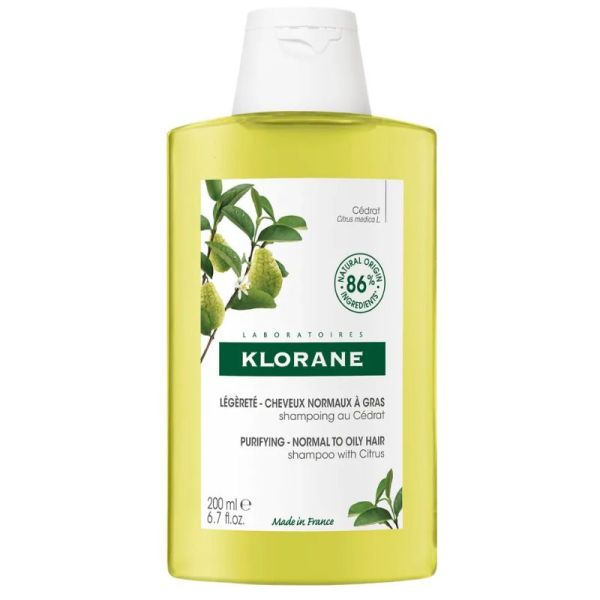 Légèreté Shampoing au Cédrat 200 ml
