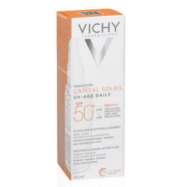 Vichy Capital Soleil SPF50+ protection solaire anti-âge 40ml
