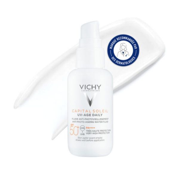 Vichy Capital Soleil SPF50+ protection solaire anti-âge 40ml