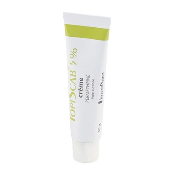 Topiscab 5 % crème contre la gale 30g