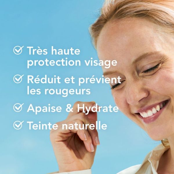 Bioderma Photoderm AR crème anti-rougeurs peaux réactives SPF50+ naturel 30ml
