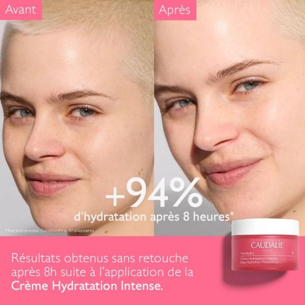Caudalie VinoHydra crème hydratation intense 50ml