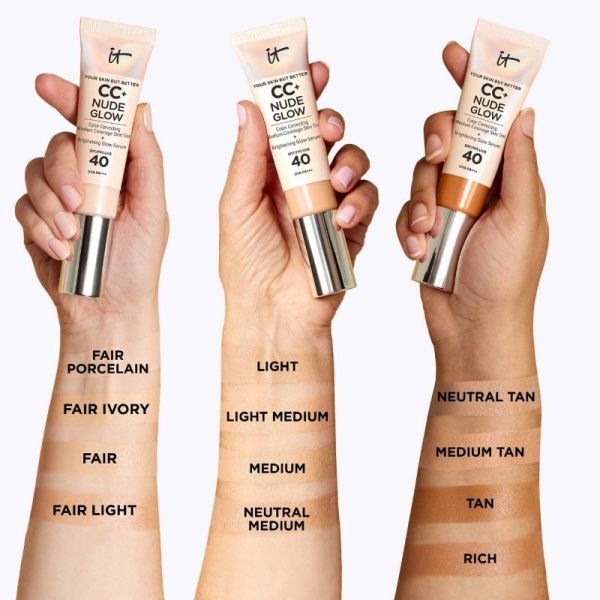 IT Cosmetics Your Skin But Better CC crème correctrice Illuminatrice medium Tan 32ml