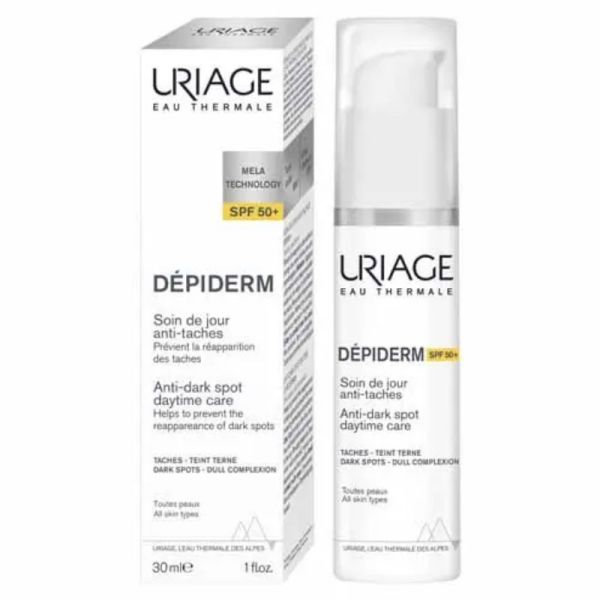 Uriage Depiderm soin jour antitaches SPF50+ 30ml