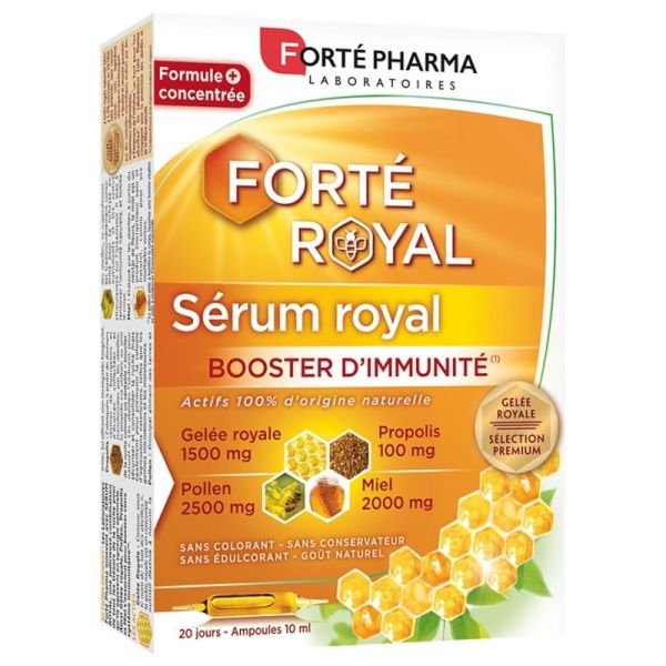 Forté Pharma sérum Royal Booster d'Immunité 20 ampoules