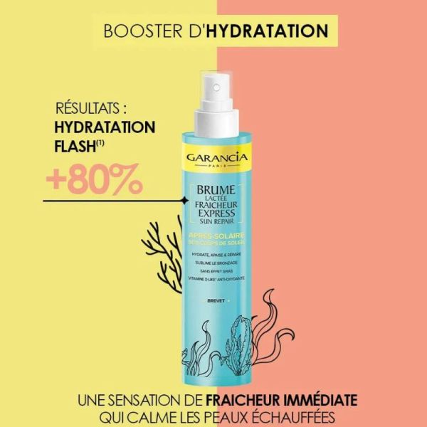 Garancia brume lactée fraicheur express Sun Repair après-solaire 150ml