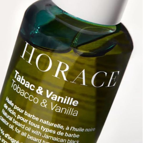 Horace Huile barbe tabac et vanille 30ml