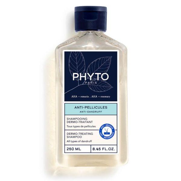 Phyto shampoing dermo-traitant anti pellicules 250ml