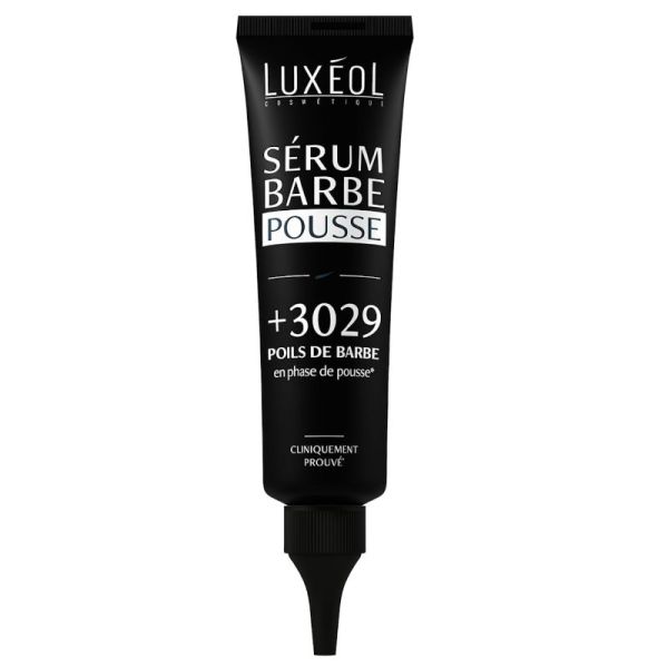 Luxéol sérum barbe pousse +3029 poils de barbe 60ml