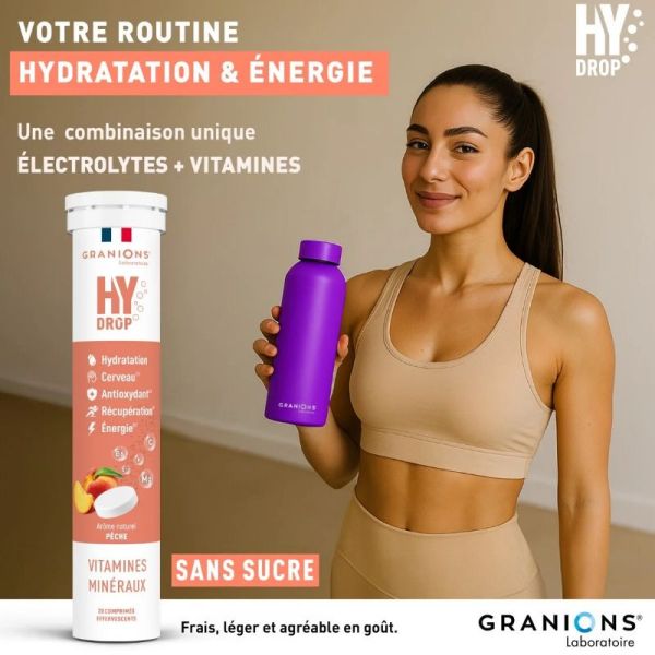Granions Hydrop hydratation pêche 20 comprimés