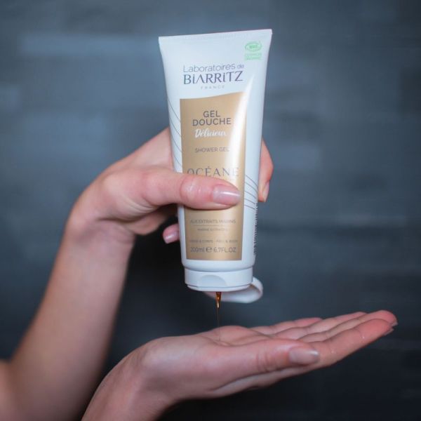 Laboratoires de Biarritz Océane gel douche délicieux bio 200ml