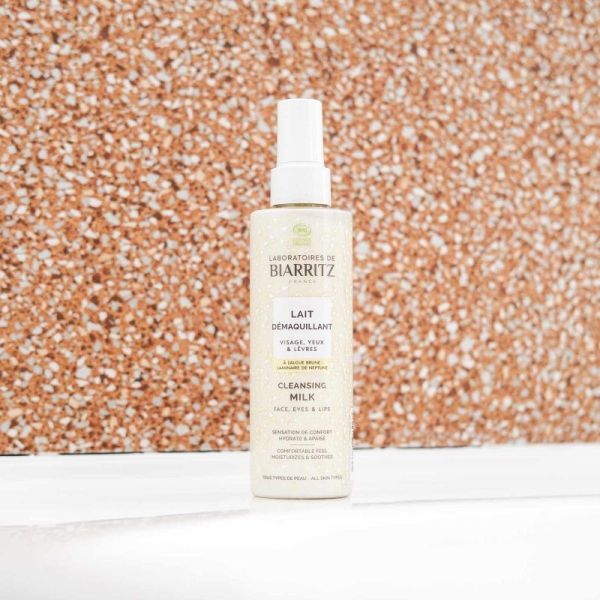 Laboratoires de Biarritz nettoyants lait démaquillant Bio visage, 200ml