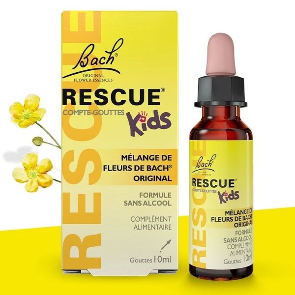 Bach Rescue Kids compte-gouttes 10ml