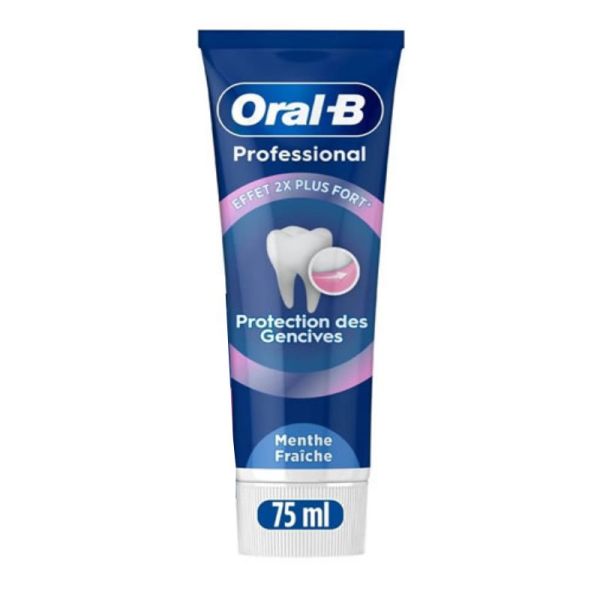Oral B Professional dentifrice protection gencives menthe fraîche 125ml