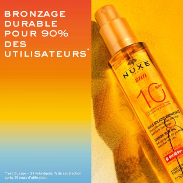 Nuxe Sun huile bronzante SPF10 150ml
