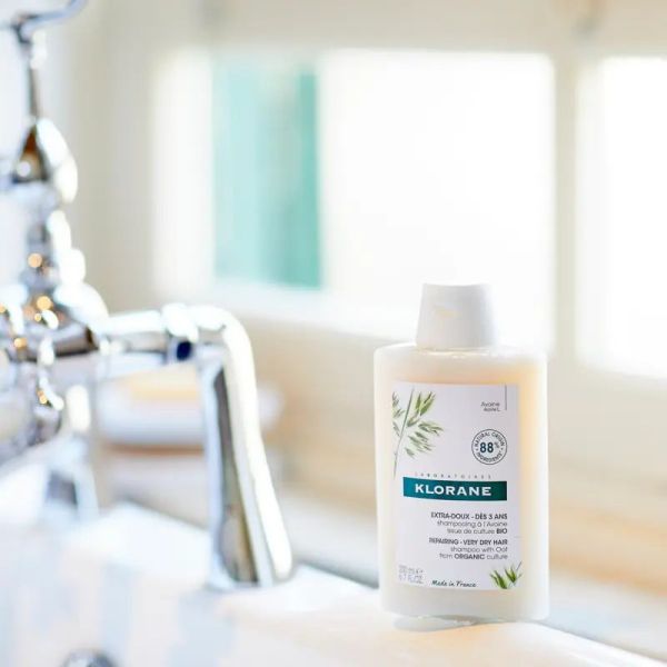Klorane Avoine shampoing extra-doux tous types de cheveux 400ml