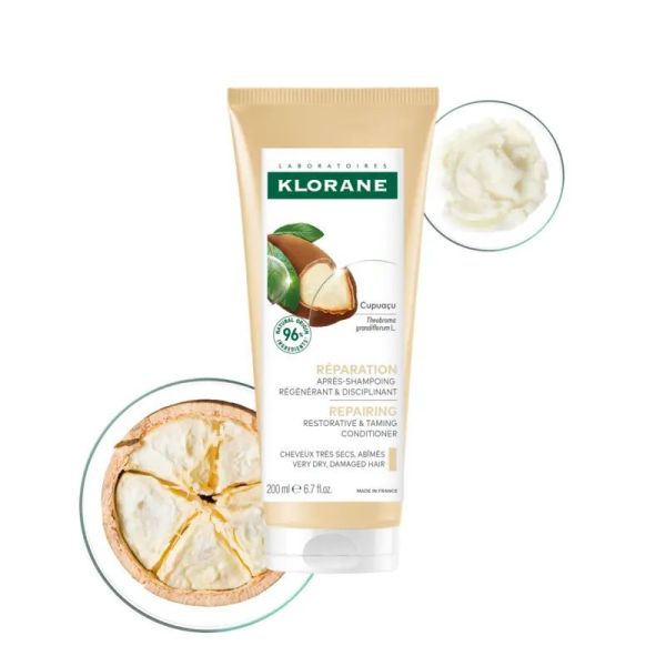 Klorane après-shampoing baume au Cupuaçu 200ml