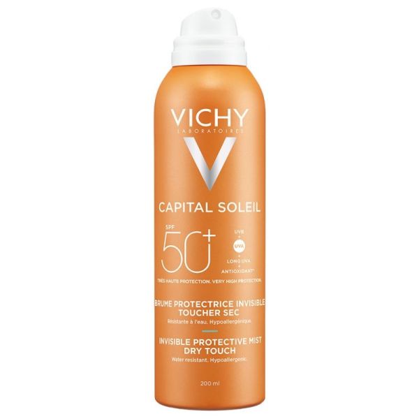 Vichy Capital soleil brume protectrice invisible SPF50+ 200 ml