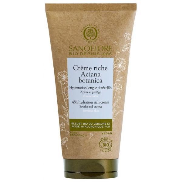 Sanoflore Aciana Botanica crème riche bio 50ml