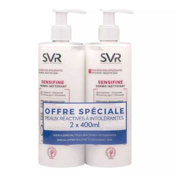 Sensifine dermo-nettoyant 2 x 400 ml