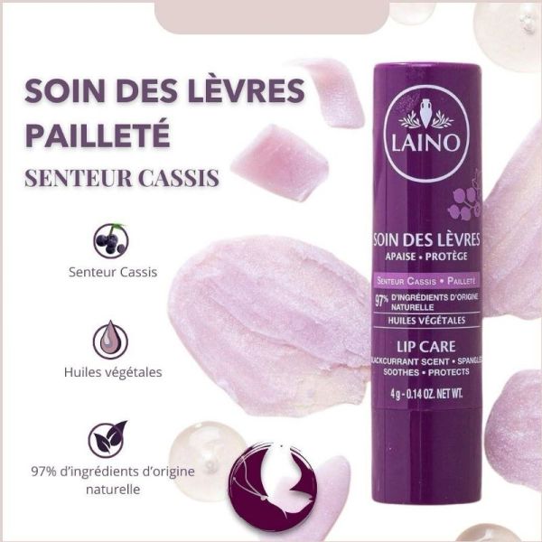 Laino coin des lèvres Cassis stick 4g