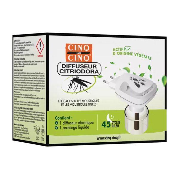 Cinq-Sur-Cinq Diffuseur Citriodora