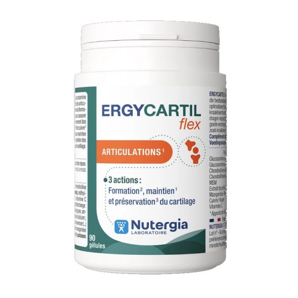 Nutergia Ergycartil Flex souplesse articulaire 90 Gélules