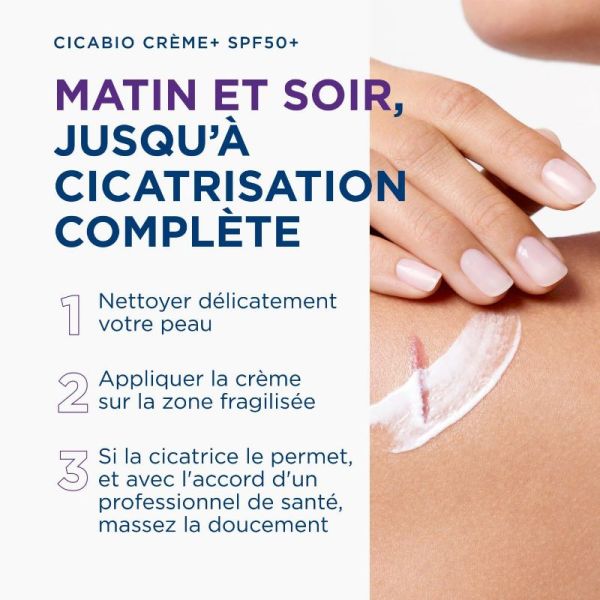 Bioderma Cicabio crème+ SPF50+ 40ml