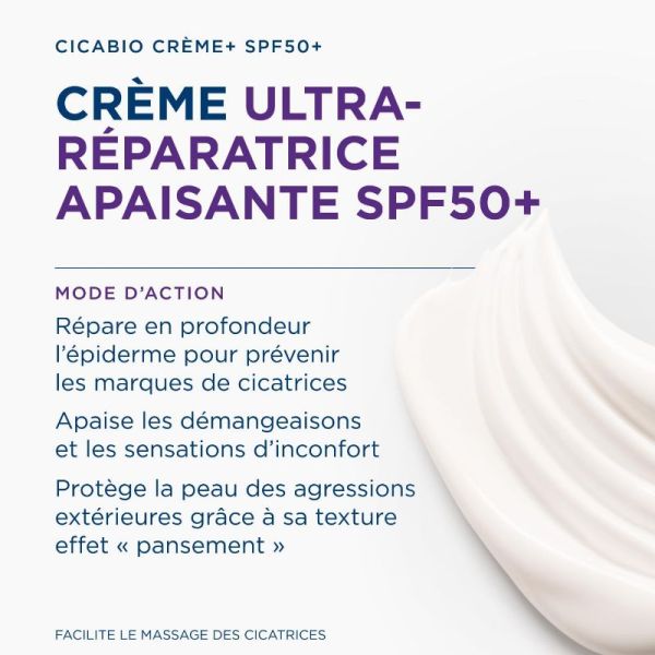 Bioderma Cicabio crème+ SPF50+ 40ml