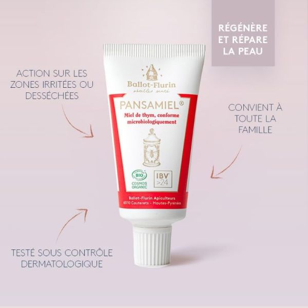 Ballot-Flurin Pansamiel miel de thym bio 30g
