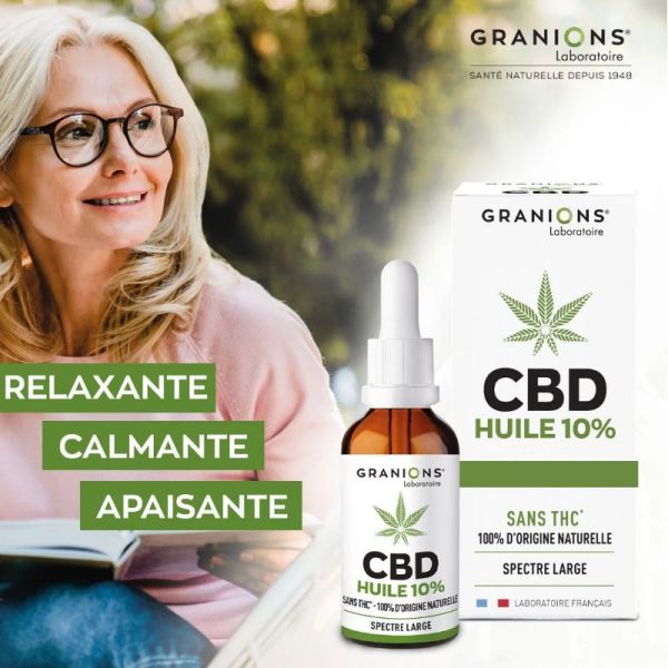 Granions Huile CBD 10% 10ml