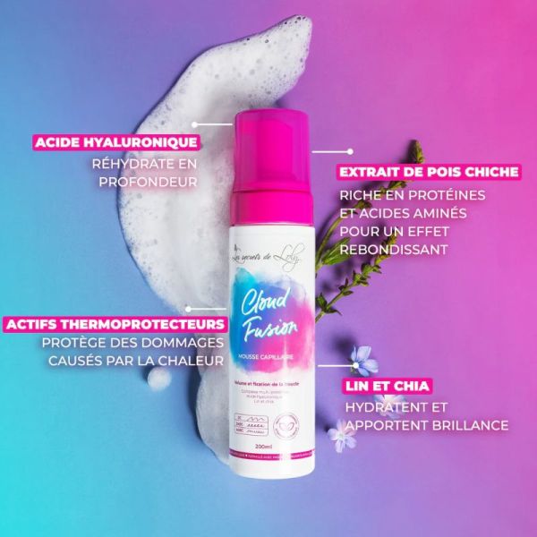 Les Secrets de Loly Cloud Fusion mousse capillaire 200ml