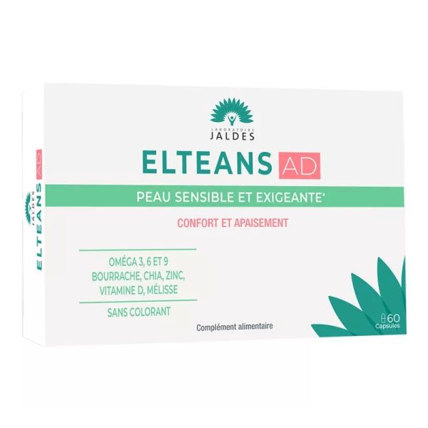 Jaldes Elteans AD peau sensible et exigeante 60 capsules