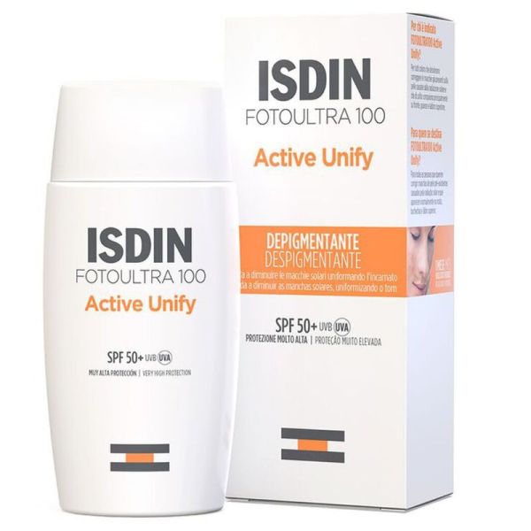Isdin FotoUltra 100 Active Unify Dépigmentant SPF50+ 50 ml