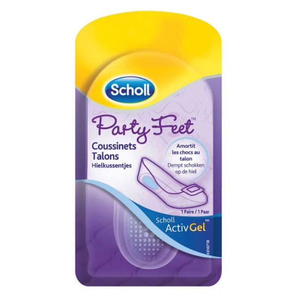 Scholl Party Feet Activgel protections points sensibles 6 coussinets