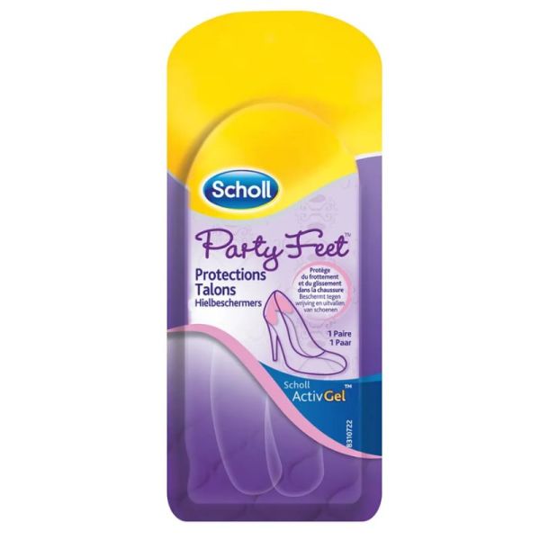 Scholl Party Feet Activgel Protections Talons 1 Paire
