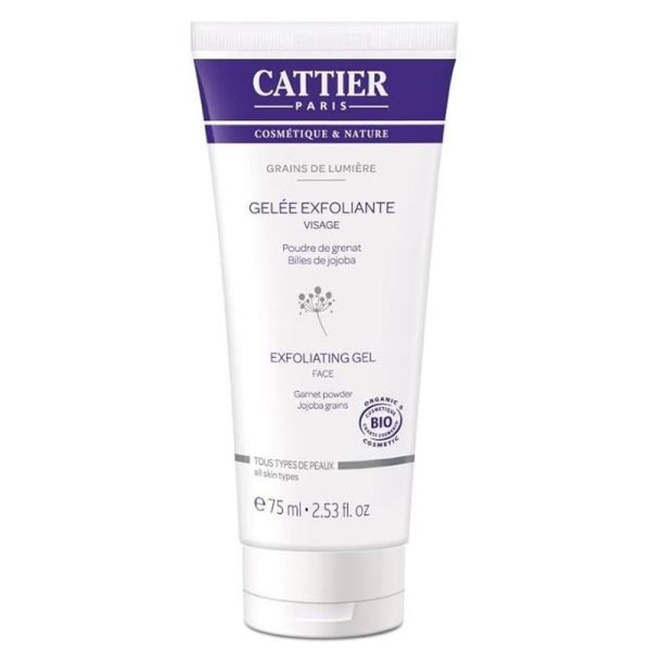 Cattier Gelée exfoliante Grains de lumière 75 ml