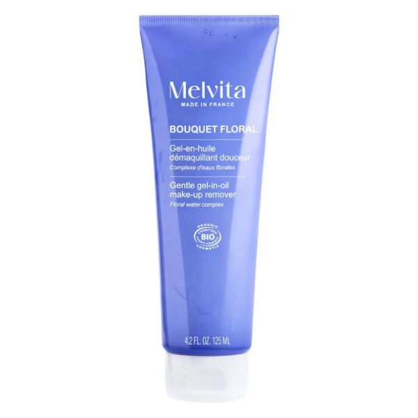 Bouquet floral détox gel-en-huile démaquillant bio 125ml