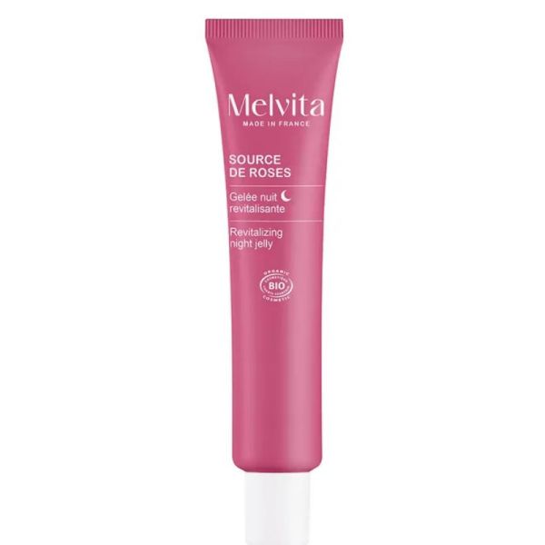 Source de roses gelée nuit revitalisante bio 40ml