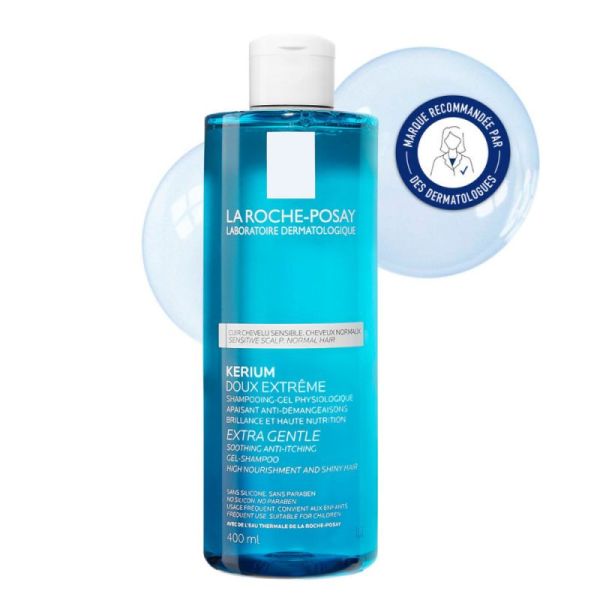Roche Posay Kerium doux shampooing-gel 400ml