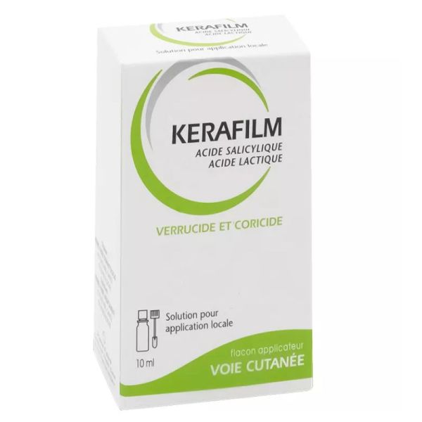 Ducray Kerafilm Verrucide Coricide Voies Cutanées 10 ml