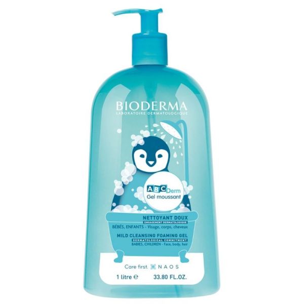 ABCDerm gel moussant 1 litre