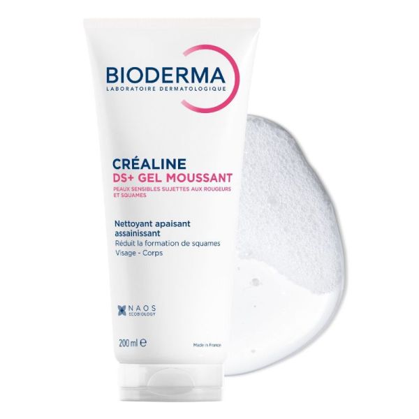 Bioderma Créaline DS+ gel nettoyant peaux sensibles 200ml