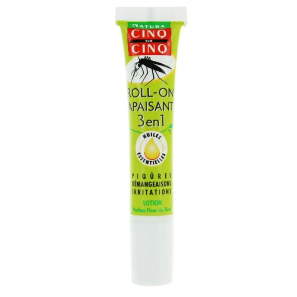 Cinq Sur Cinq Natural Roll On Apaisant 3en1 7ml