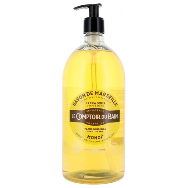 Le Comptoir du Bain Savon de Marseille Monoï 1 litre