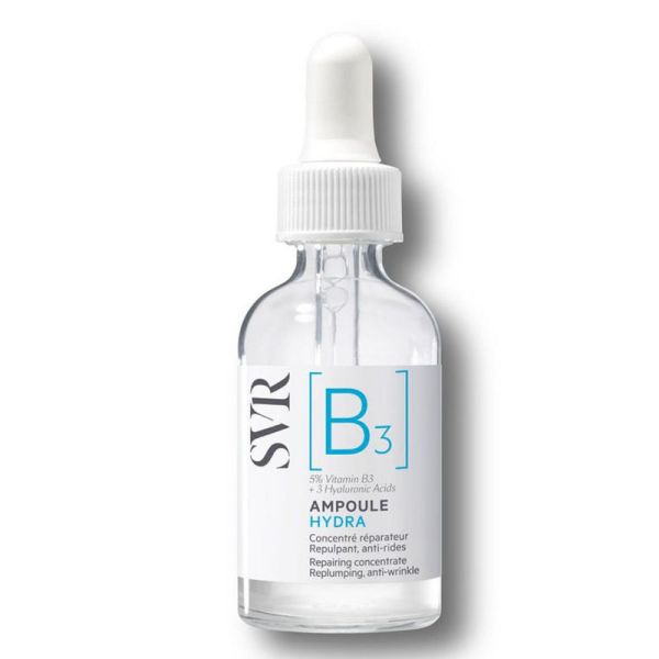 SVR Ampoule B3 concentré réparateur repulpant, anti-rides 30 ml